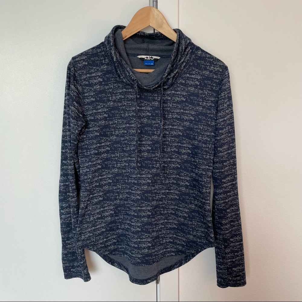 Kavu Skylar Long Sleeve Sweater - Nightshade - size XS